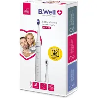 B.WELL Tannbørste Electric Toothbrush Sonic MED-870 - White