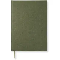 Adlibris Notatbok A4 Linjert Khaki Green Paperstyle