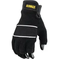 DeWalt Unisex Framer Performance Halvfingerløse Hansker