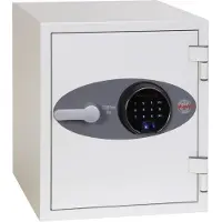Phoenix Safe Co. Titan FS1282F, Gulvsikker, 25 l, Hvit, Fingeravtrykksleser, Stål, Gulv