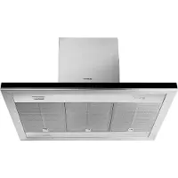 Siemens iQ500 LF98BIP50 - Panser - Island - bredde: 89.8 cm - dybde: 60 cm - ekstraksjon og resirkulasjon (-) - med intern motor - rustfritt stål