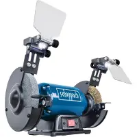 Scheppach SM150LB, svart, blå, grå, 15 cm, 400 W, 230 - 240 V, 50 Hz, 260 mm
