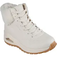 SKECHERS for woman. 167274 Uno Rugged beige trainers (37), 1 to 3 cm, Laces, Casual