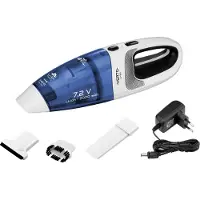 Eta Verto Li-ion 1442 90000 - Støvsuger - håndholdt - uten pose - uten kabel - hvit/blå inkludert lader