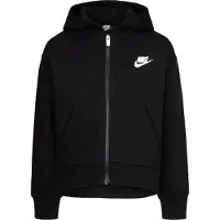 Nike Club Fleece High Low Genser Med Hel Glidelås