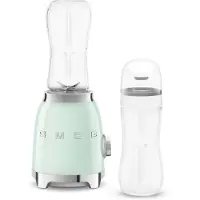Smeg 50''s Style Blendere PBF01PGEU Pastel Grønn, Bord juicepresse, 0,6 l, 1 m, 300 W, Grønn