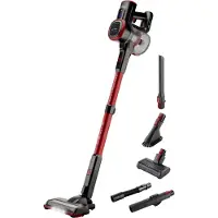 Eta Fenix 2233 90000 - Støvsuger - pinne/håndholdt (2-i-1) - uten pose - uten kabel - rød/grå - 1 batteri
