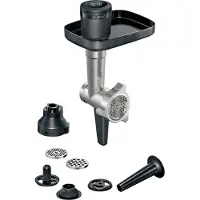 Bosch MUZS6HA, Tilbehørssett, Sort, Rustfritt stål, Serie 6 (MUMS6xxx), 1,5 kg, 175 mm, 80 mm