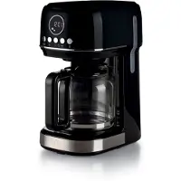 Ariete 1396/02, Kaffebrygger (drypp), 1,5 l, Malt kaffe, 900 W, Svart