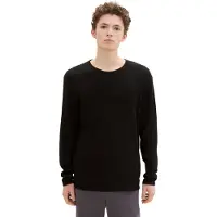 Tom Tailor Structured Roll Edge Knit Genser