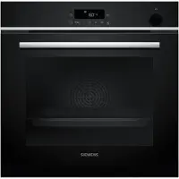 Siemens iQ300 HR532GBS3 innbyggingsovn 71 l med dampassistent, rustfritt stål