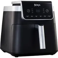 Ninja AF140EU, Varmluftsfrityrkoker, 4,7 L, 2 person(er), Kina, Single, Svart