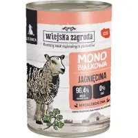 Wiejska zagroda Puppy Monoprotein Lamb - vådt hundefoder - 400g