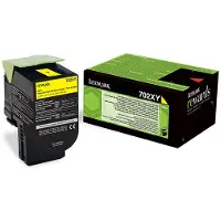 Lexmark Tonerkassett gul 4.000 sider