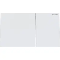 Geberit Betjeningsplade Sigma70 mathvid rf stål