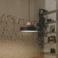LEDS-C4 Keops 2 LED-pendellampe, Ø 50 cm, fargerik, aluminium