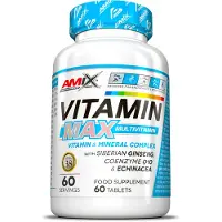Amix Nutrition Vitamin Max Tabletter Nøytral Smak 60 Enheter