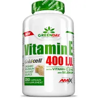 Amix Nutrition Greenday Vitamin E 400 Iu Kapsler 200 Enheter