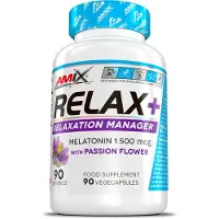 Amix Nutrition Relax Plus Kapsler Nøytral Smak 90 Enheter
