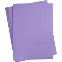 Folia Karton Play Cut, lilla, Ubestrøget 180g/m2 420mm x 600mm, Smal bane pakke a 100 ark
