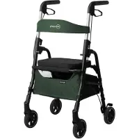 Playmarket W4 rollator / shoppingvogn - GrønnUtendørs rollatorer