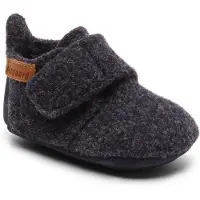 Bisgaard Tøfler - Ull - Navy - - 27 - Tøfler