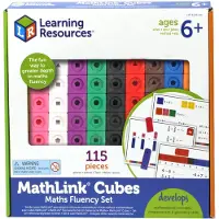 Learning Resources Leketøy MathLink-kuber - Matematikk For Kom i - - OneSize - Klosser