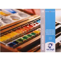 Van Gogh Papirblokk med akvarellpapir Akvarell postkort 10,5 x 14,8 cm (A6) 300 g 25 ark