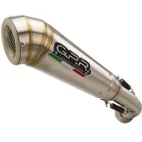 Gpr Exhaust Systems Powercone Evo Ducati Scrambler 800 21-22 Stainless Steel Homologert Slip On Lyddemper