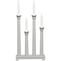 Konstsmide El-lysestake 4 lys tre 59 cm