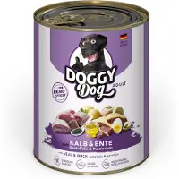 Doggy Dog Økonomipakke Adult 24 x 800 g - Kalv og and