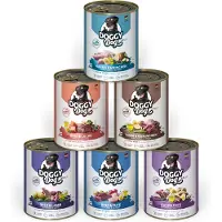 Doggy Dog Økonomipakke Adult 24 x 800 g - Mix-pakke 1 (6 varianter)