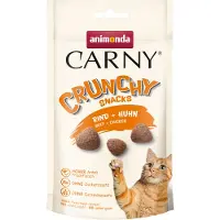 Animonda Carny Adult Crunchy - Sparepakke: 10 x 50 g storfekjøtt + kylling