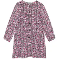 Tom Tailor 1037959 Flower Printed Kjole Med 3/4 Ermer