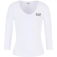 Emporio Armani 8ntt55 T-skjorte Med Lange Ermer Og V-hals