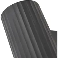 LINDBY vegglampe Christa, antrasitt, betong, 25 cm, krusning