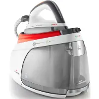 Polti La Vaporella XM84C, 2350 W, 480 g/min, Aluminium strykesåle, 15 stang, 1,5 l, Grå, Rød, Hvit