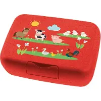 Koziol 1425676, Lunsjbeholder, Barn, Rød, Bilde, Rektangulær, Gutt/Jente