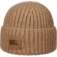 Ugg Lue - Tykk Rib - Camel - - OneSize - Lue