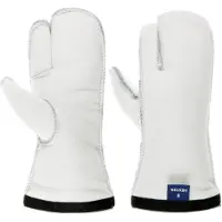 Hestra Heli Ski Liner, 3-finger Innerhansker, Offwhite