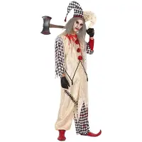 Atosa Blodig Harlekin-kostyme