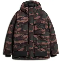 Superdry for man. M5011992A Tactical parka Everest green (XL), Casual, Camouflage, Recycled Polister, Sustainable