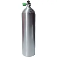 Metalsub S80 2026 Aluminum 207 Bar M26 Nitrox Valve Dykkerflaske