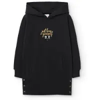 Boboli Fleece Flame Kjole Med Lange Ermer