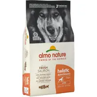 Almo nature Økonomipakke: 2 x 12 kg tørrfôr - Adult Large Laks & Ris
