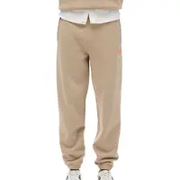 Superdry for woman. W7011098A Jogger trousers with elasticated bottoms and Essential beige logo (XS), Casual, Cotton