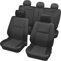 HPAUTO HP Auto-Zubehör 22215 seteovertrekk Elba (15 deler) Polyester antrasitt