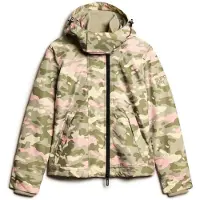 Superdry for woman. W5011747A MTN windbreaker jacket green (M), Casual, Polyester, Recycled Polister, Sustainable