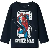 Name it Genser - NmmNittin Spider - Dark Sapphire - - 5 år (110) - Genser
