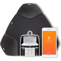 Konftel 300IPx - Konferanse-VoIP-telefon - SIP v2 - lakrissvart - for C50300IPx Hybrid